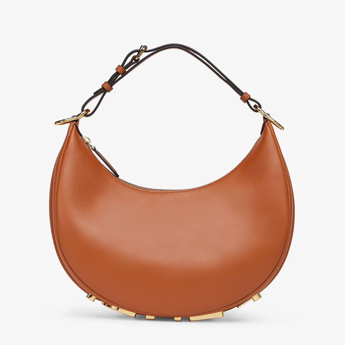 Fendi Fendigraphy Brown leather bag-0