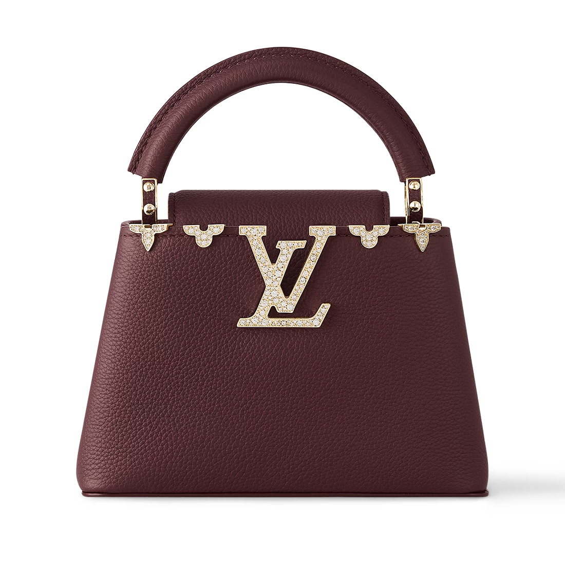 Louis Vuitton Capucines Wine Shoulder Bag-0