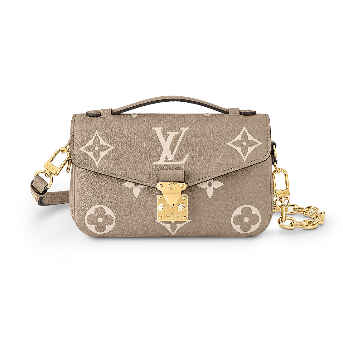 Louis Vuitton East West Metis Pochette Beige Handbag-0