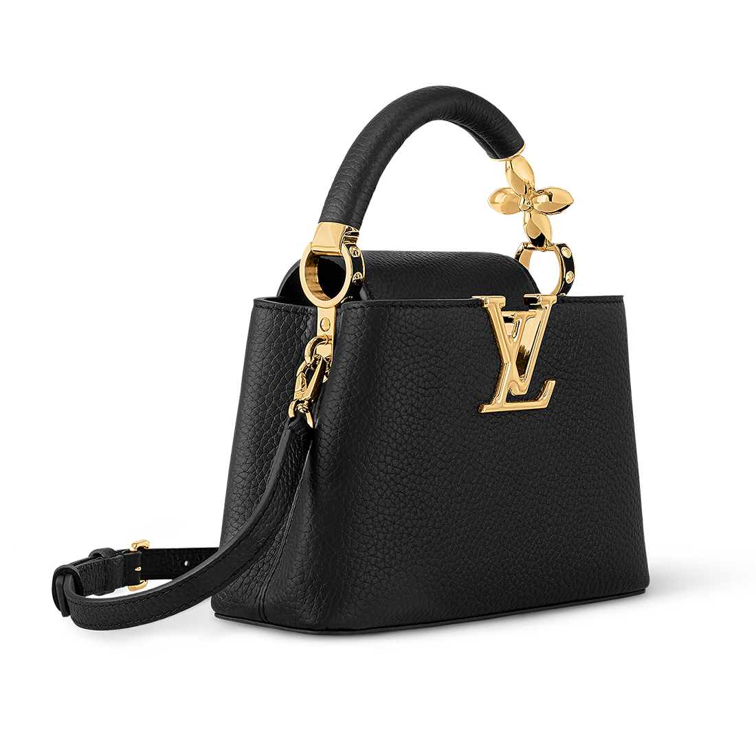 Louis Vuitton Dauphine Black Shoulder Bag-1