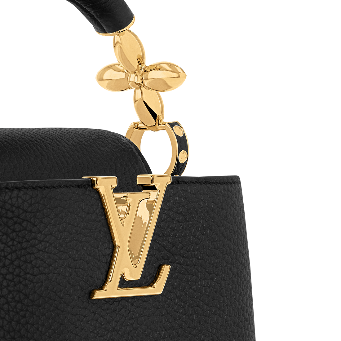Louis Vuitton Dauphine Black Shoulder Bag-3