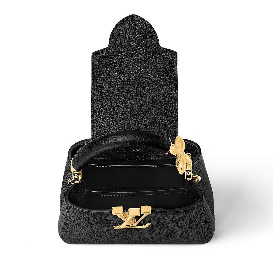 Louis Vuitton Dauphine Black Shoulder Bag-2