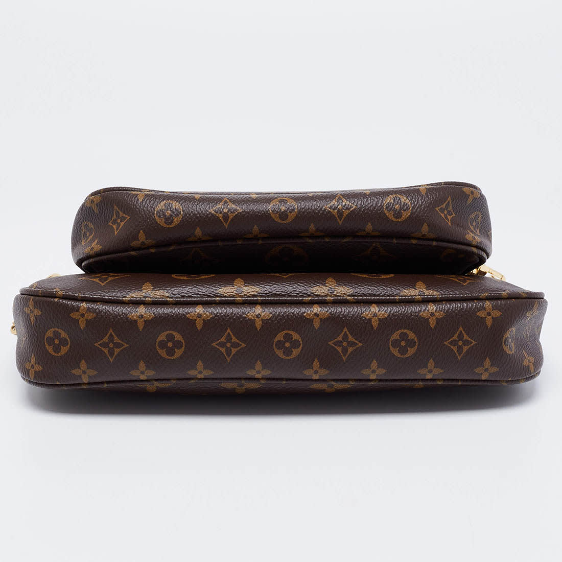 Louis Vuitton Multi Pochette Brown & Green Sling Bag-4