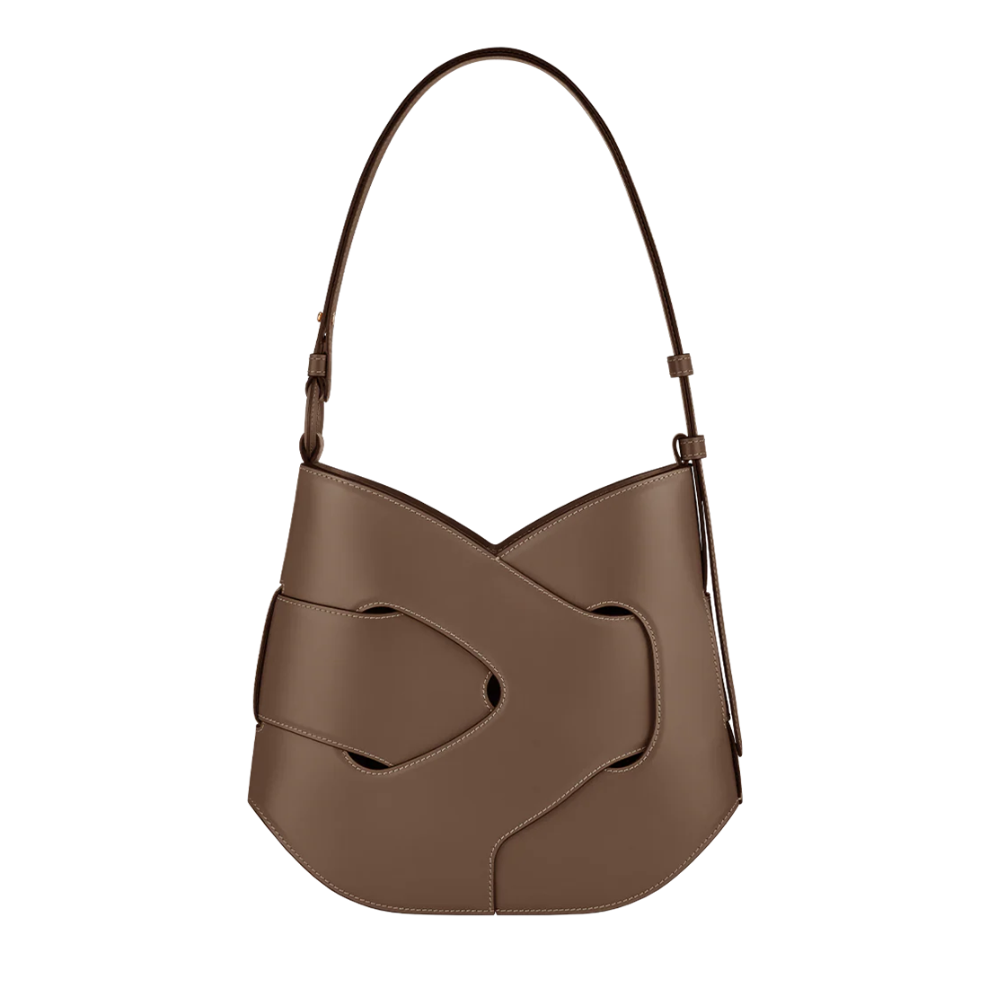 Polene Nodde Beige Hobo Bag-0