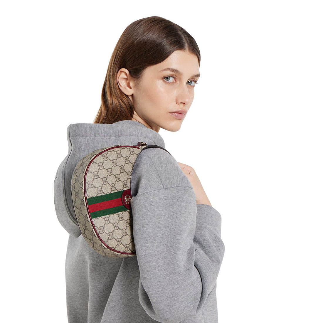 Gucci GG Ophidia Small Beige Shoulder Bag-7