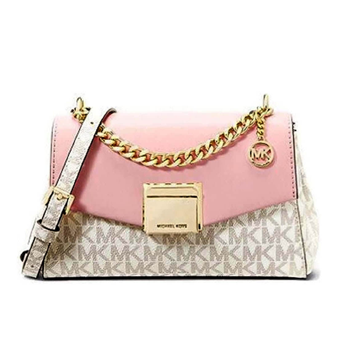Michael Kors Lita Pink Medium Handbag-0