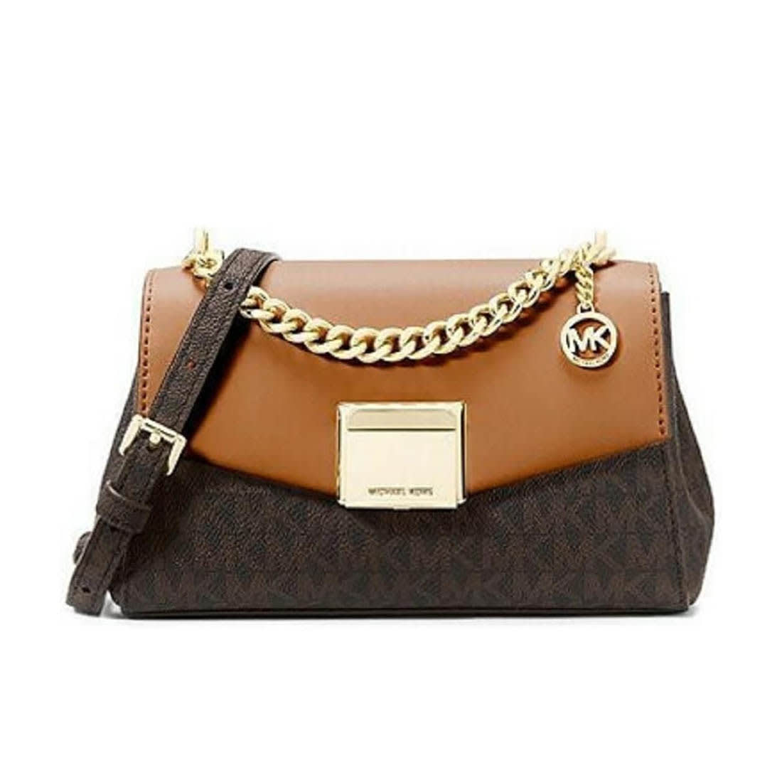 Michael Kors Lita Brown Medium Handbag-0