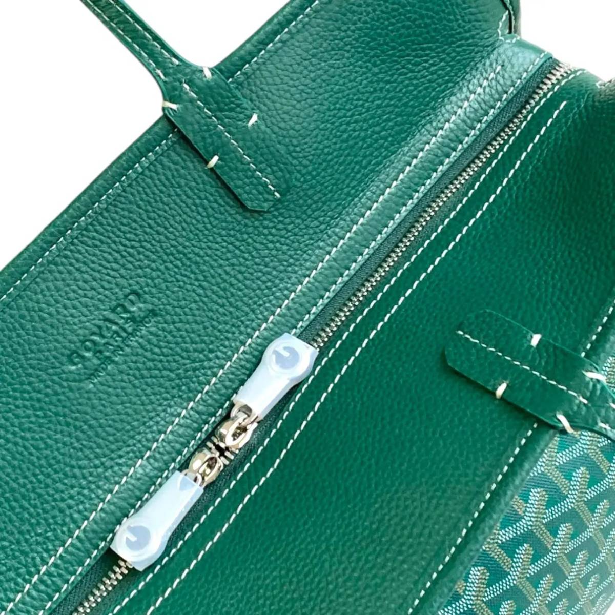 Goyard Hardy PM Green Tote Bag-8