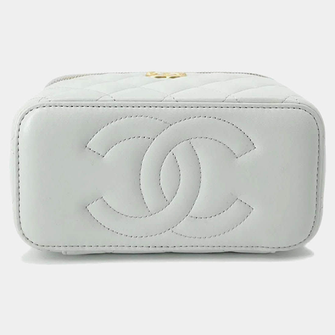 Chanel Vanity White Sling Bag-2