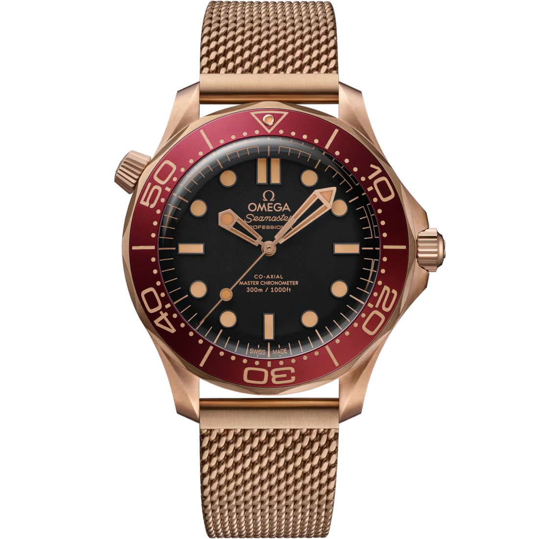 Omega Seamaster Diver 300M In Bronze Gold-3