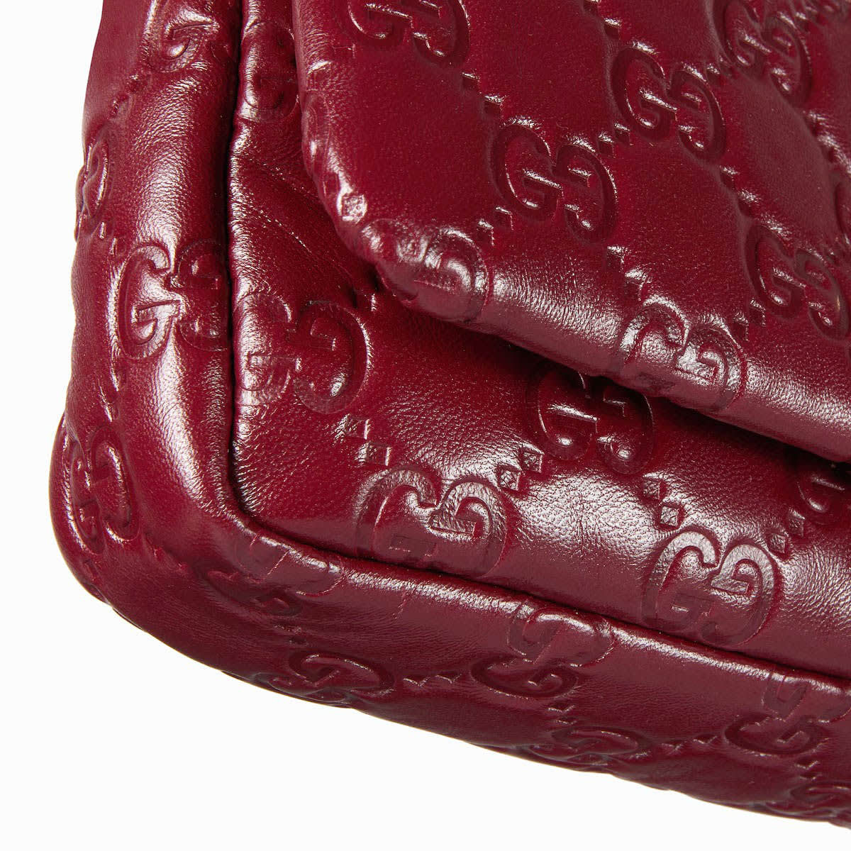 Gucci GG Milano Top Handle Red Shoulder Bag-6