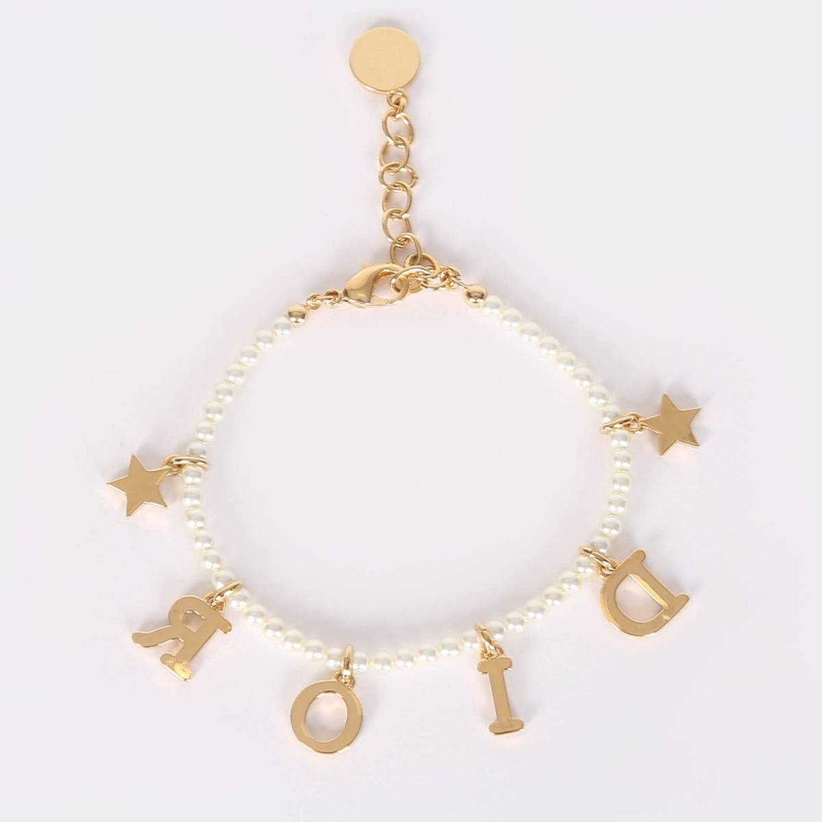 Dior Pearl Star Gold Color Women’s Bracelet-1