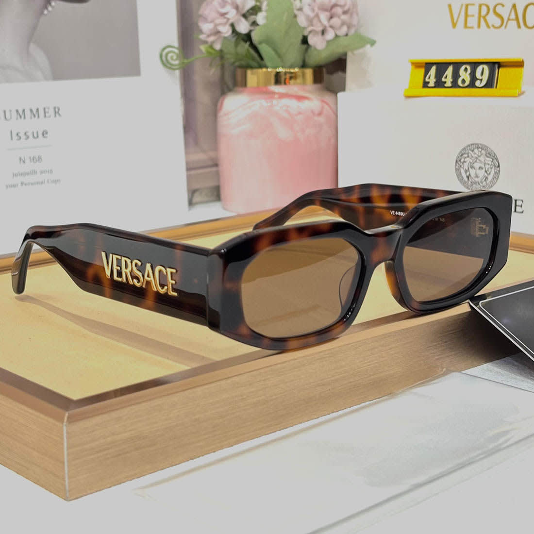 Versace Brown Premium Women's Sunglasses-2