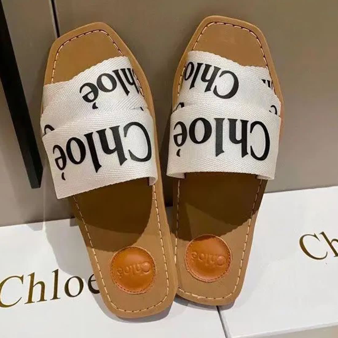 Chloe White Premium Quality Women's Flat Sandals-0