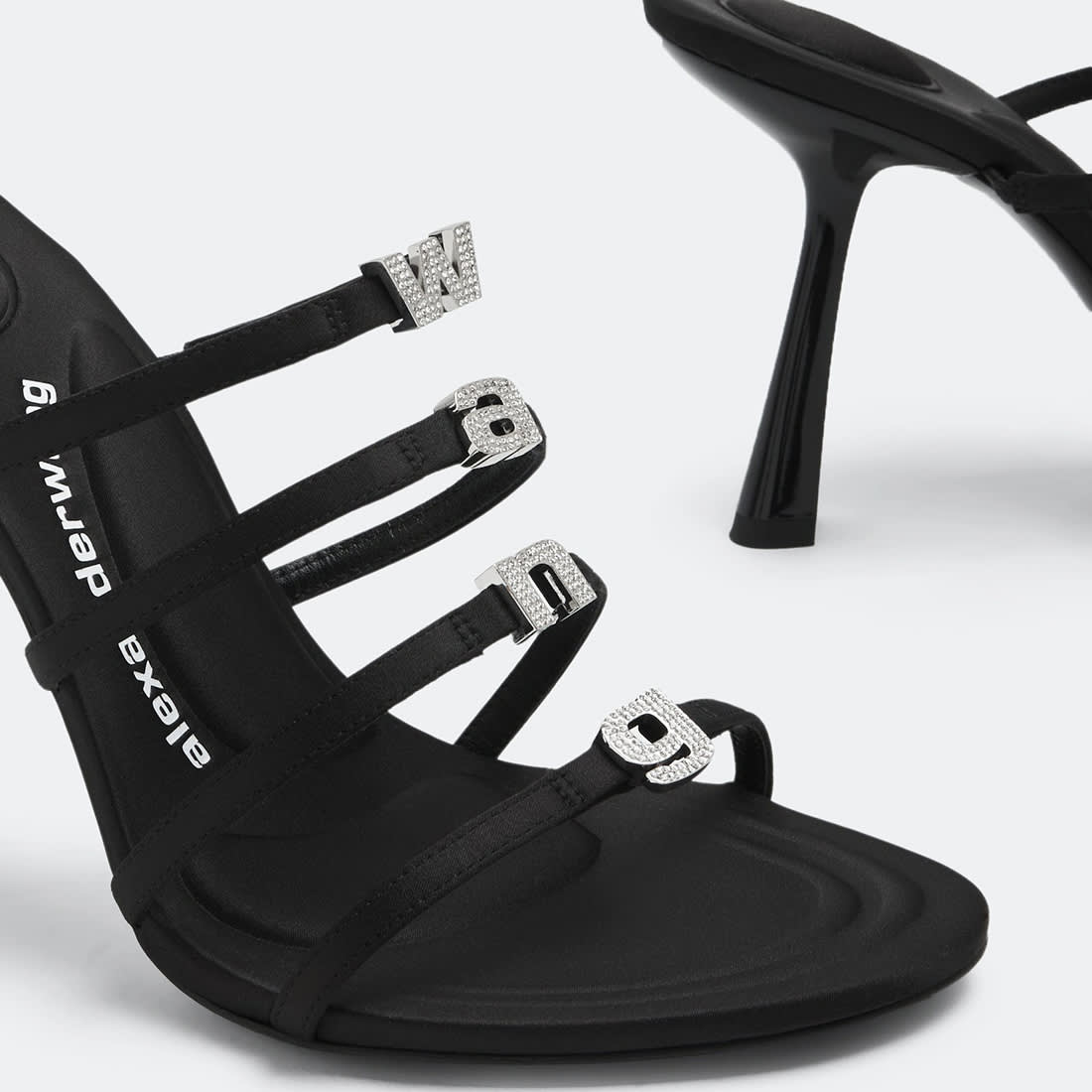 Alexander Wang Nala 105mm Logo-plaque Sandals-3