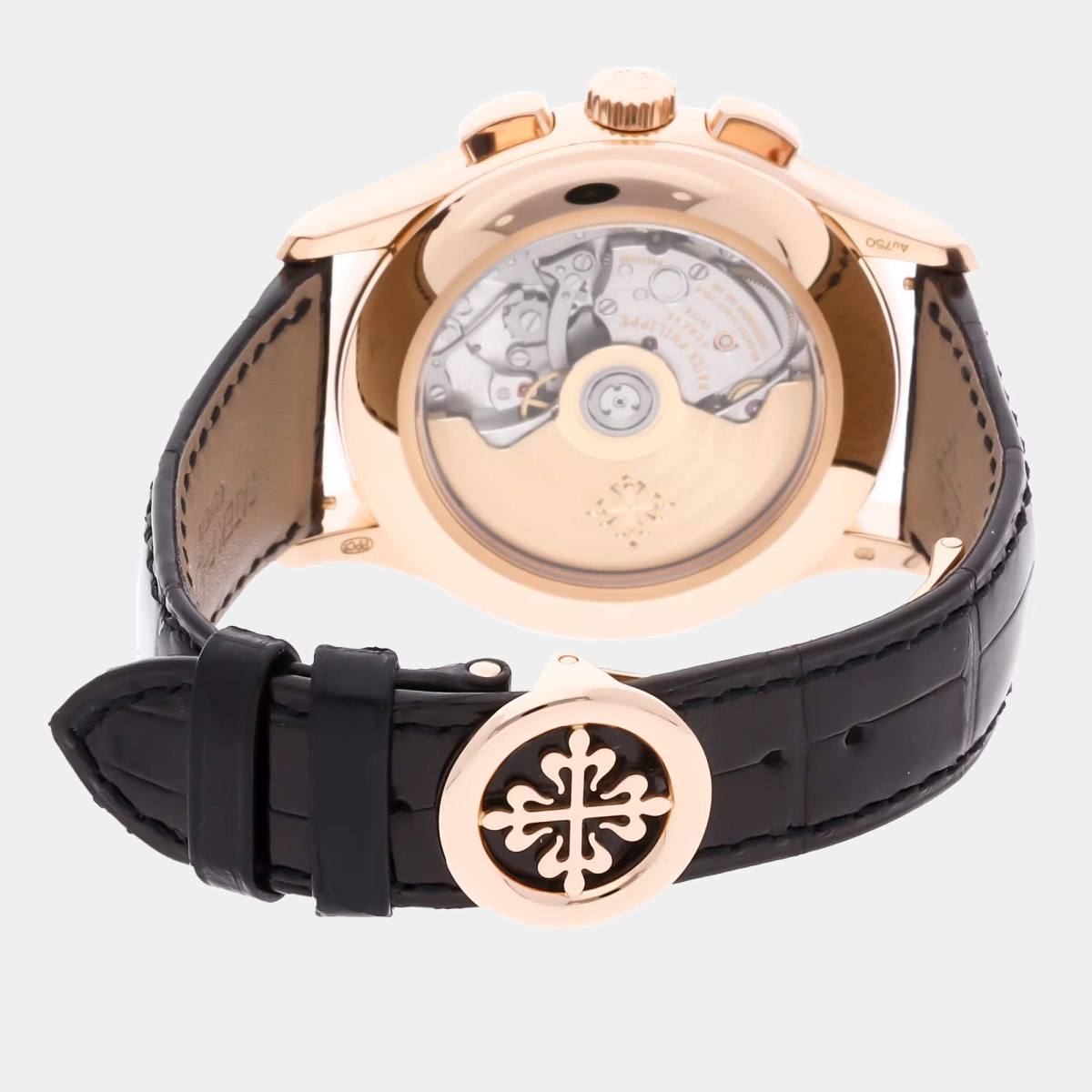 Patek Philippe Complications Automatic Brown 18k Rose Gold Men’s Wristwatch 42 mm 5905R-001-3