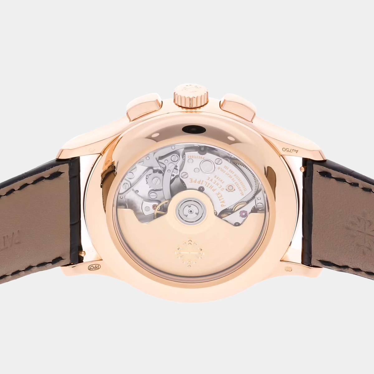 Patek Philippe Complications Automatic Brown 18k Rose Gold Men’s Wristwatch 42 mm 5905R-001-1