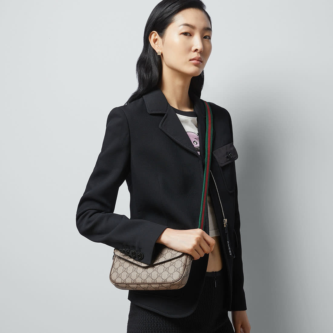 Gucci Ophidia Pochette Sling Bag-9