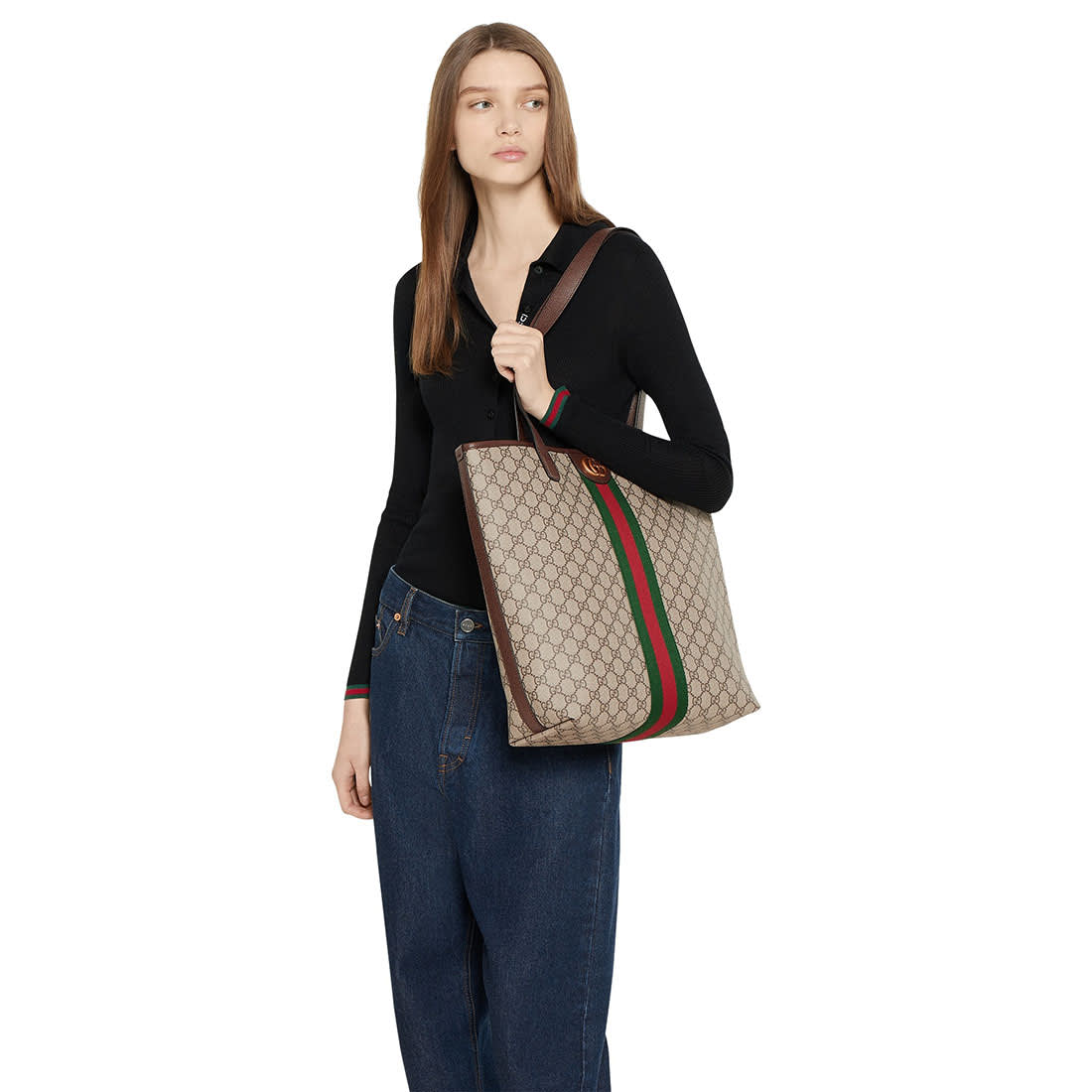 Gucci Ophidia Long Tote Bag-7
