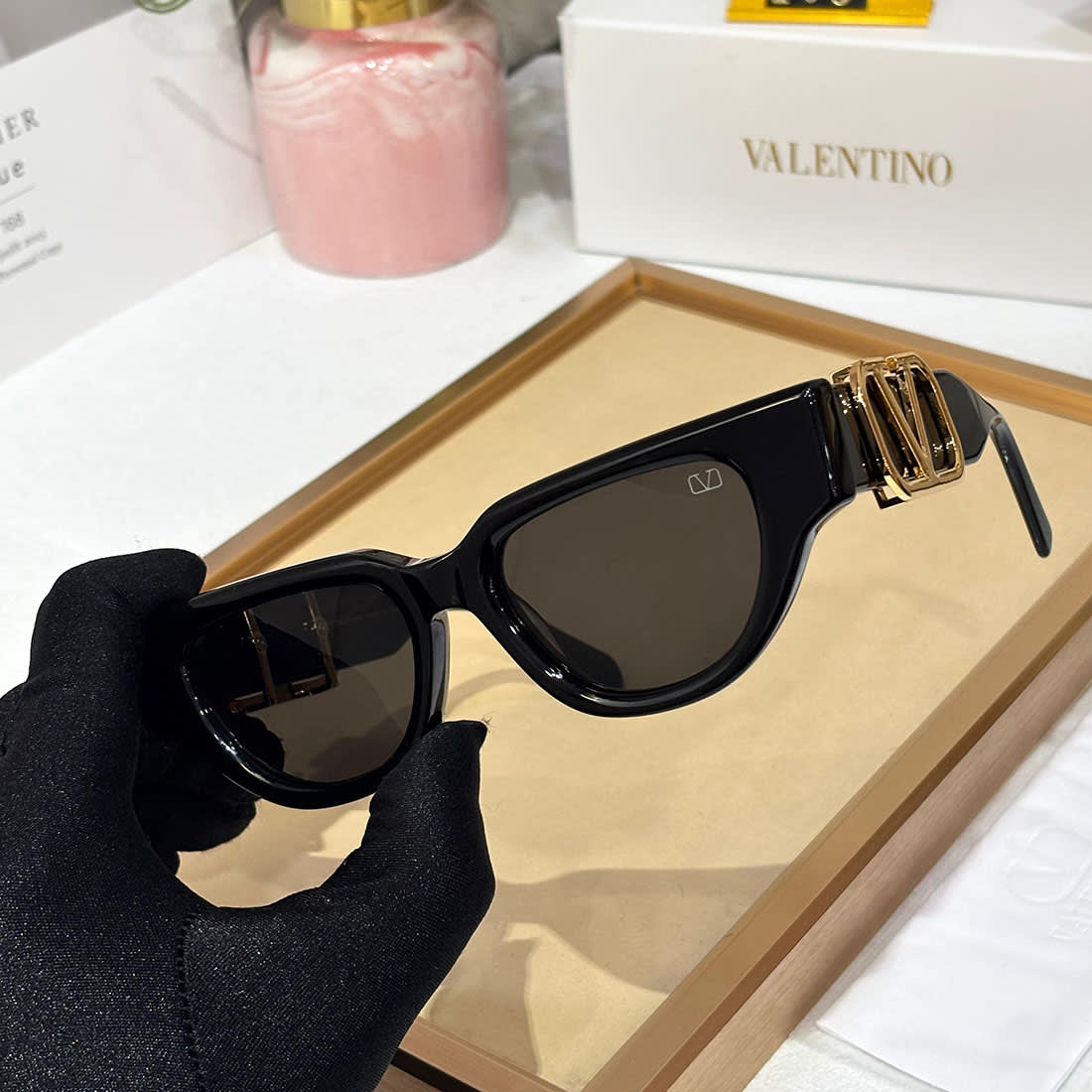 Valentino Black Luxury Sunglasses-1