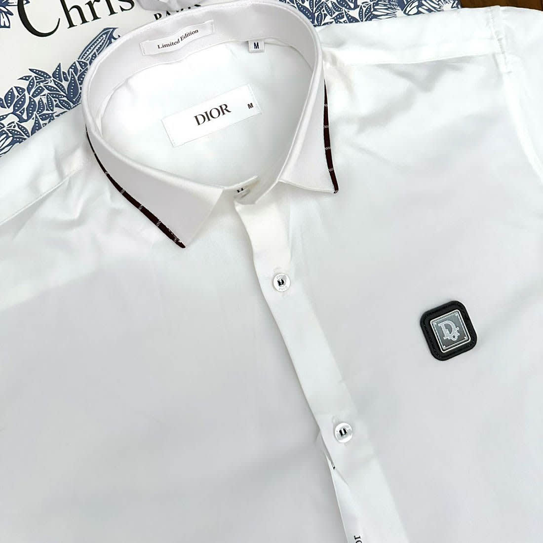 Christian Dior White Premium Shirt-3