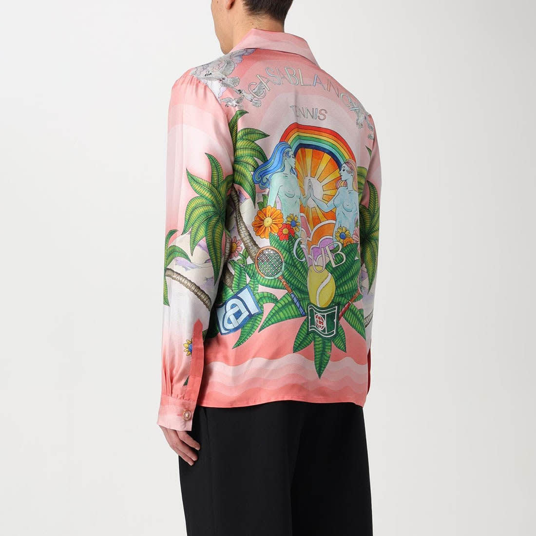 Casablanca Pink Premium Quality Shirt-1