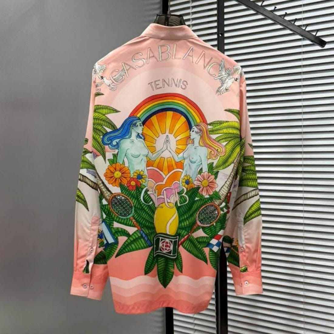 Casablanca Pink Premium Quality Shirt-4