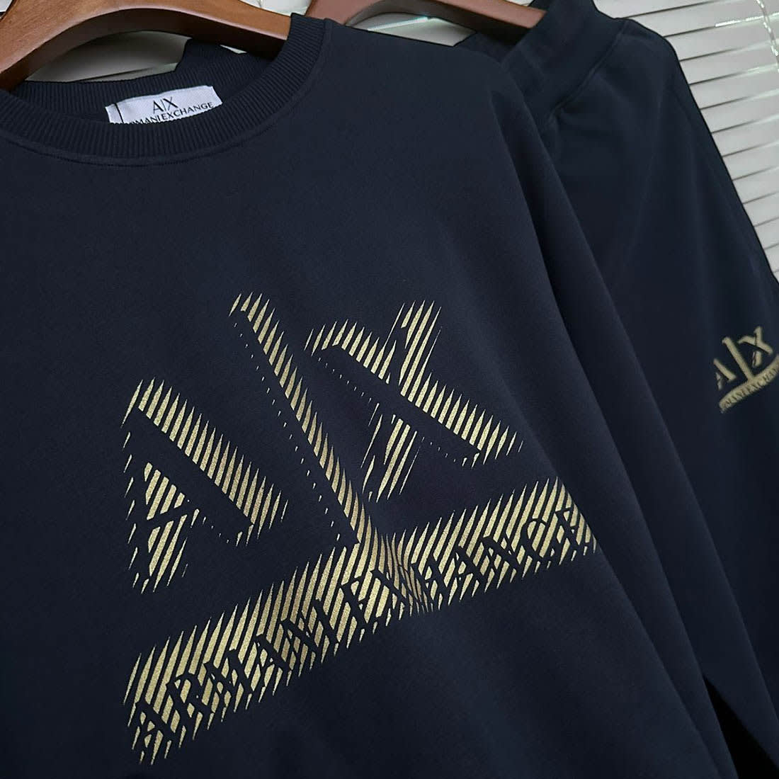 Armani Exchange Blue Premium Quality Tracksuit-2