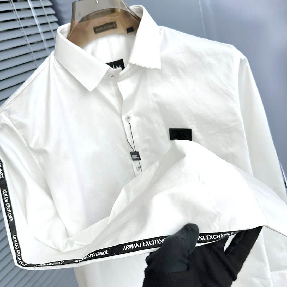 Armani Exchange White Premium Shirt-3