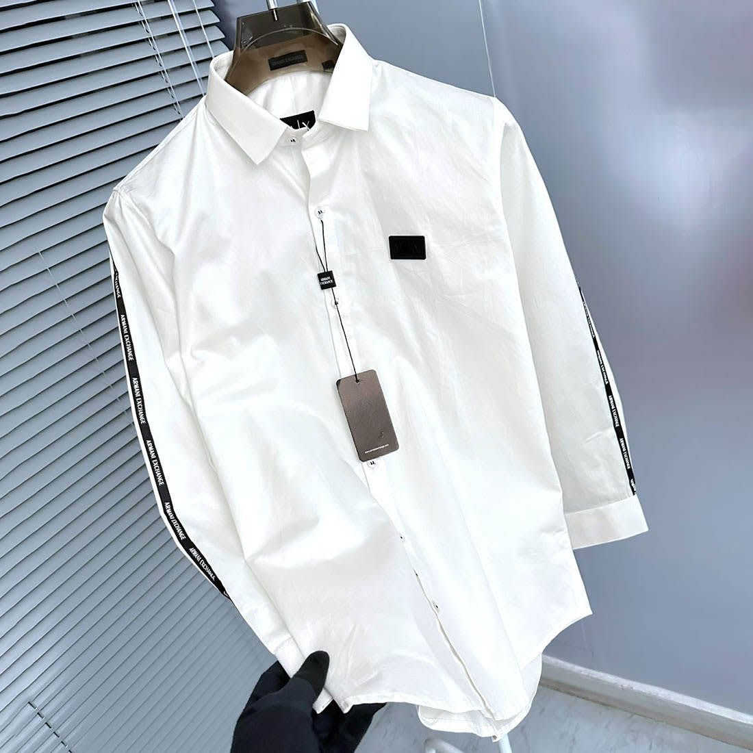 Armani Exchange White Premium Shirt-2