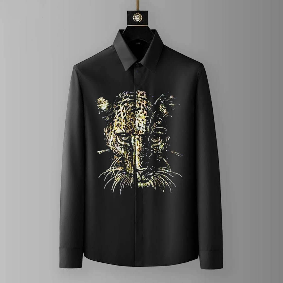Dolce & Gabbana Japanese Stretch Black Premium Shirt-0