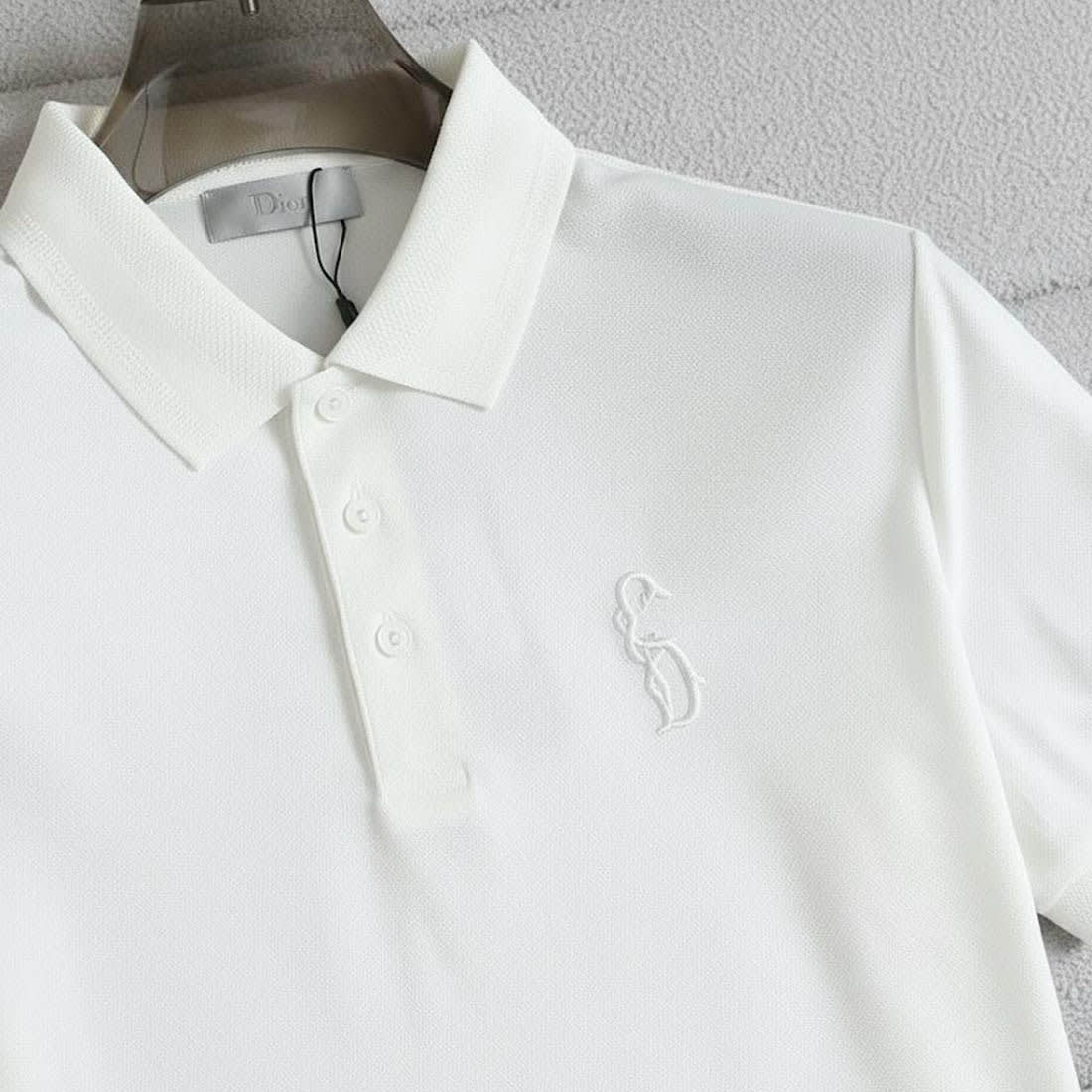 Dior White Premium Quality T-shirt-1