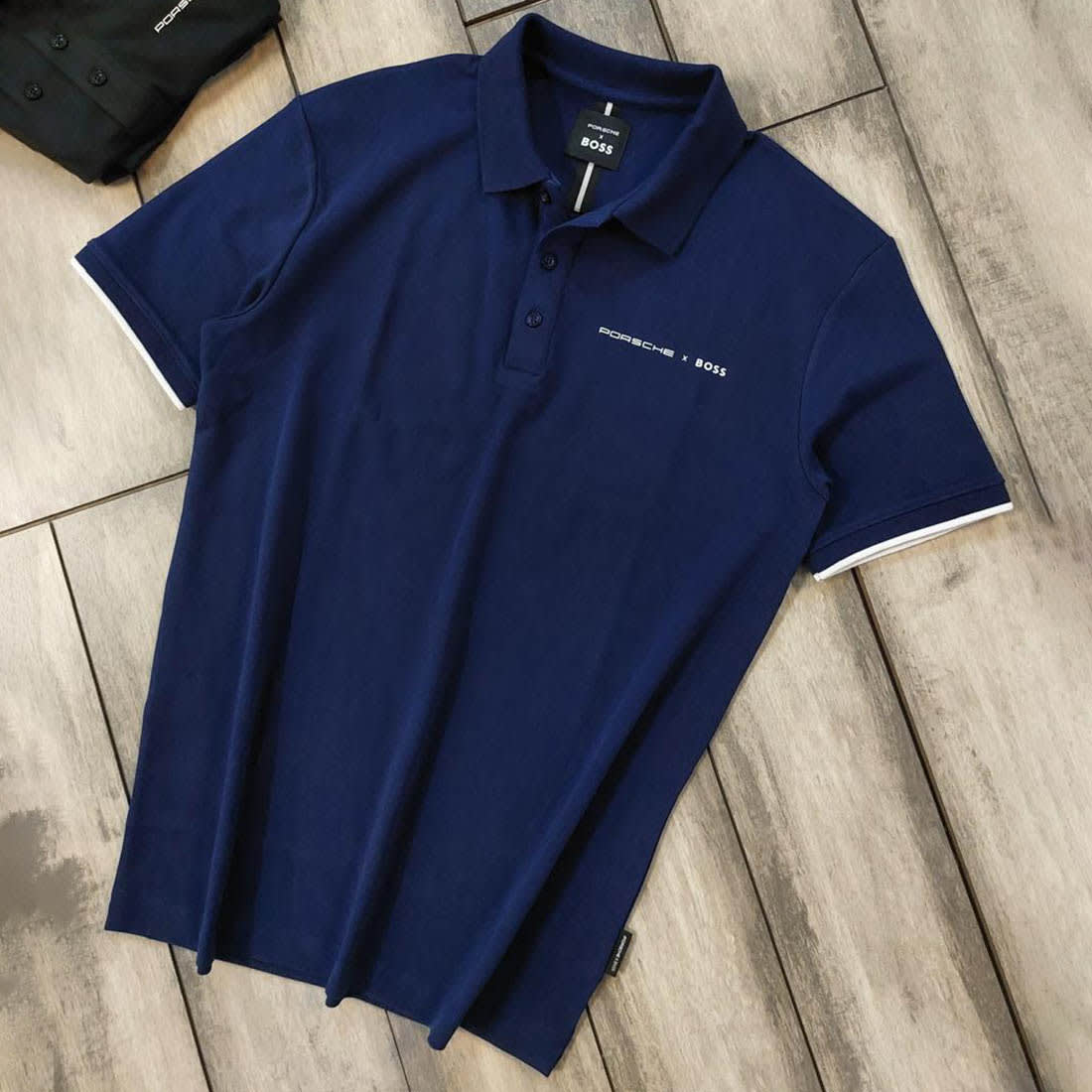 Hugo Boss Blue Premium Quality T-shirt-4