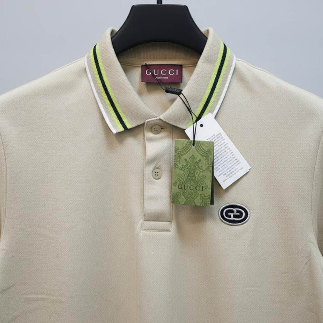 Hugo Boss Cream Premium Quality Cotton T-shirt-1