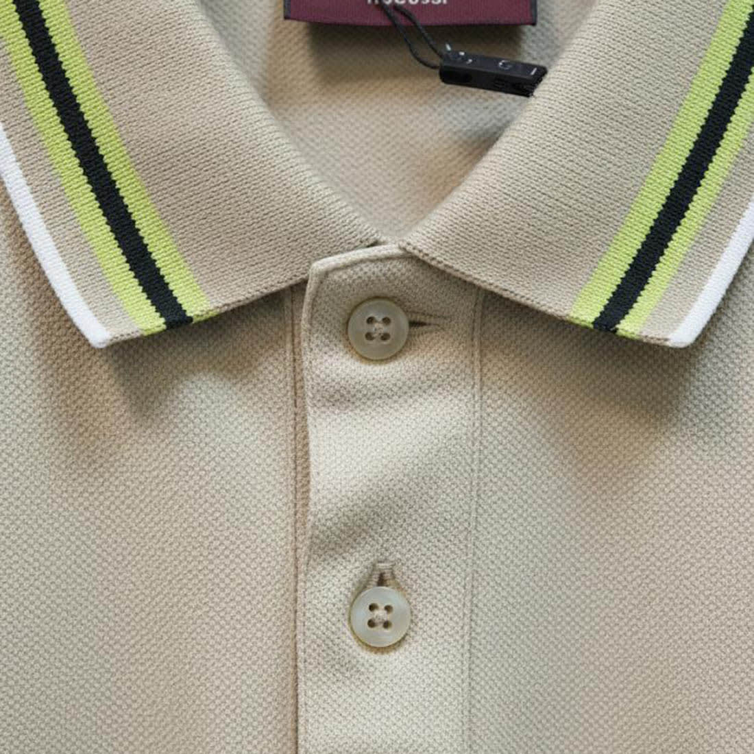 Hugo Boss Cream Premium Quality Cotton T-shirt-2