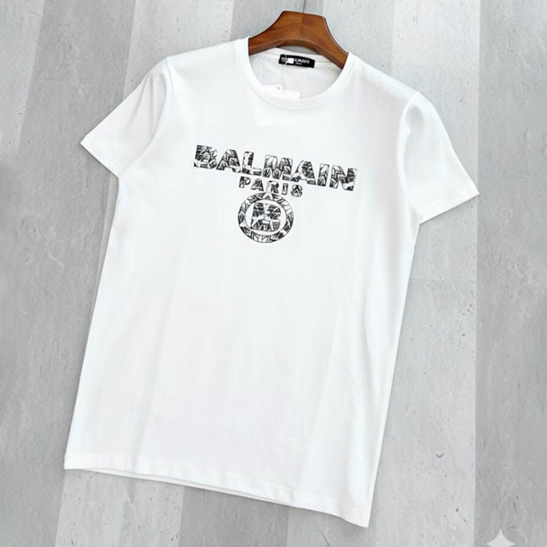 Balmain White Premium Quality T-shirt-0