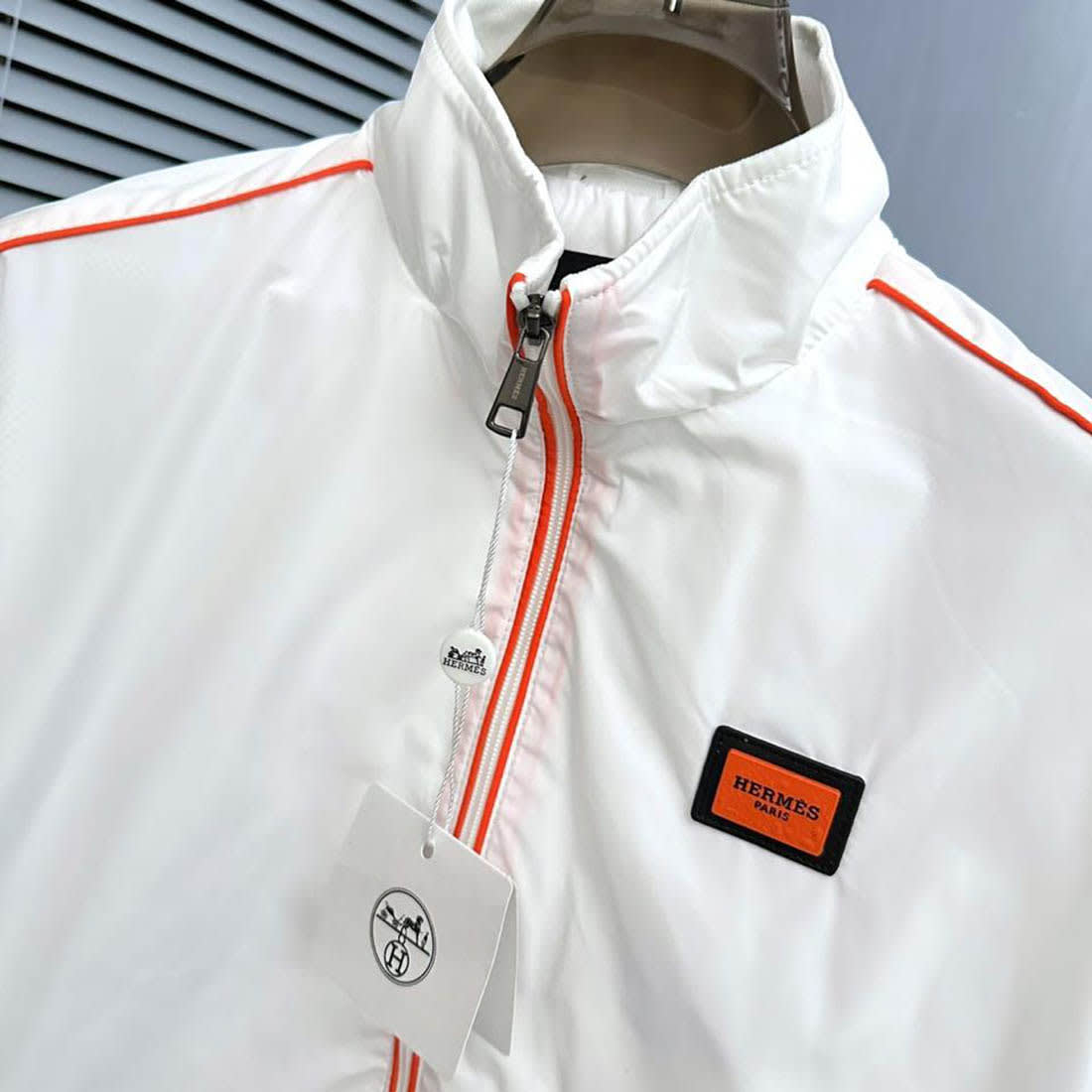 Hermes White Premium Quality Zipper-4