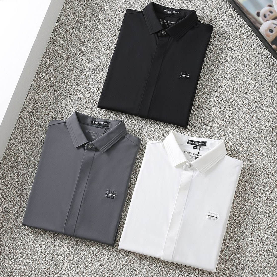 Dolce & Gabbana Regular Fit White Premium Shirt-4