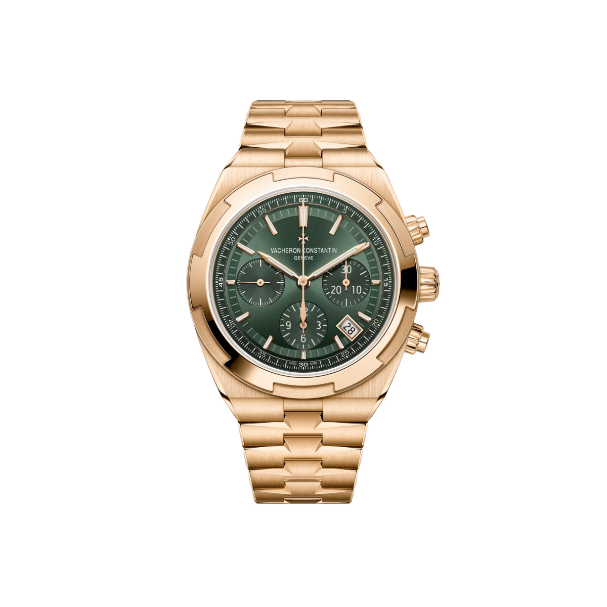 Vacheron Constantin chronograph, Overseas 42.5 mm, Automatic, 5520V/210R-B966-0