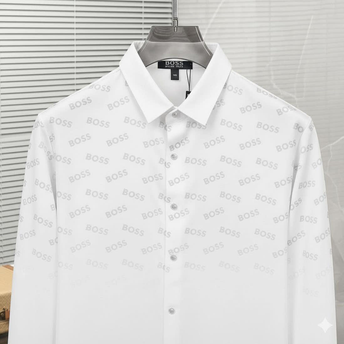 Hugo Boss White Premium Quality Shirt-1