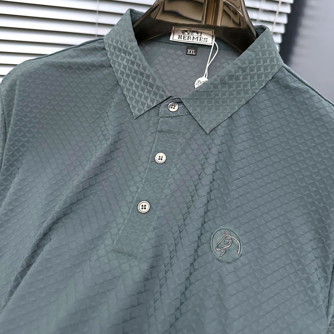 Hermes Blue Premium Quality T-shirt-2