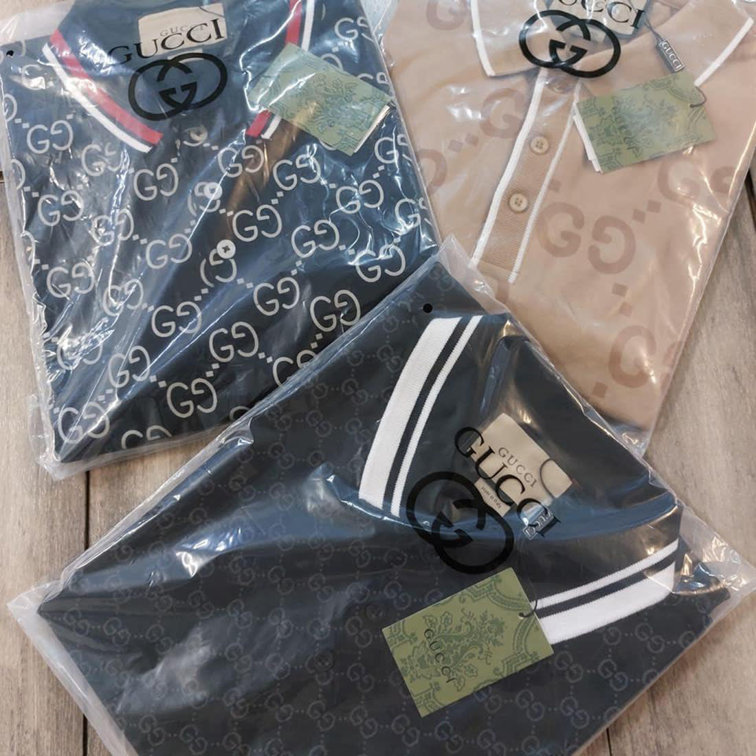 Gucci Brown Premium Quality T-shirt-6