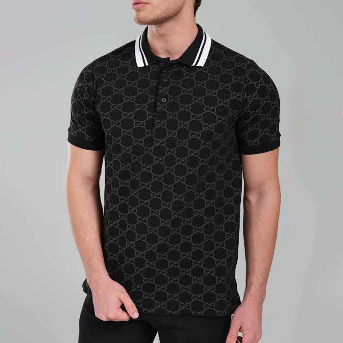 Gucci Black Premium Quality T-shirt-0