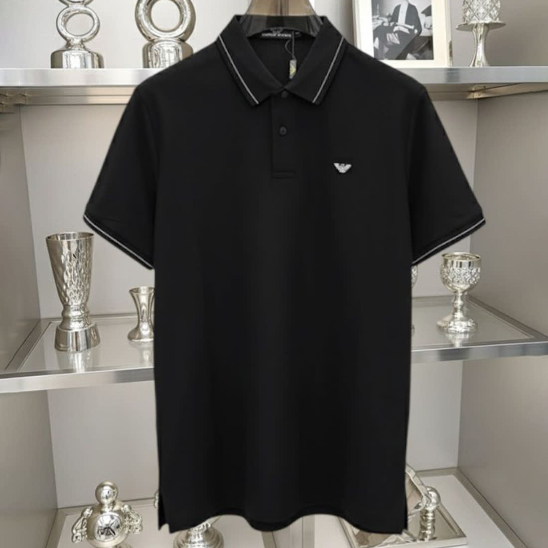 Giorgio Armani Black Premium Quality T-shirt-0