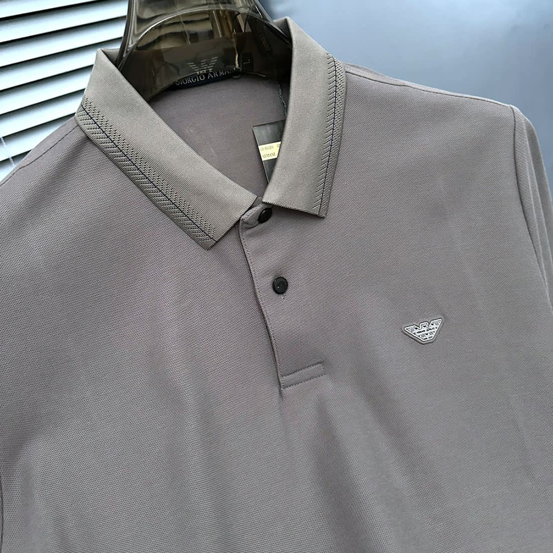 Giorgio Armani Grey Premium Quality T-shirt-2