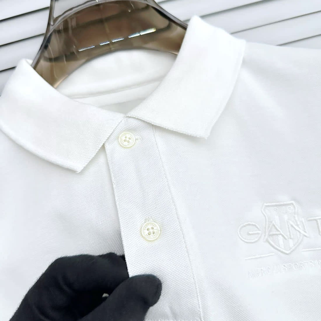 Gant White Premium Quality T-shirt-1