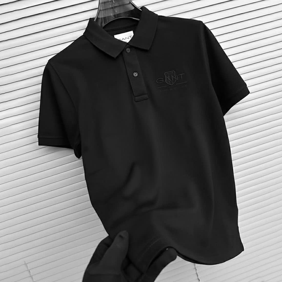 Gant Black Premium Quality T-shirt-2