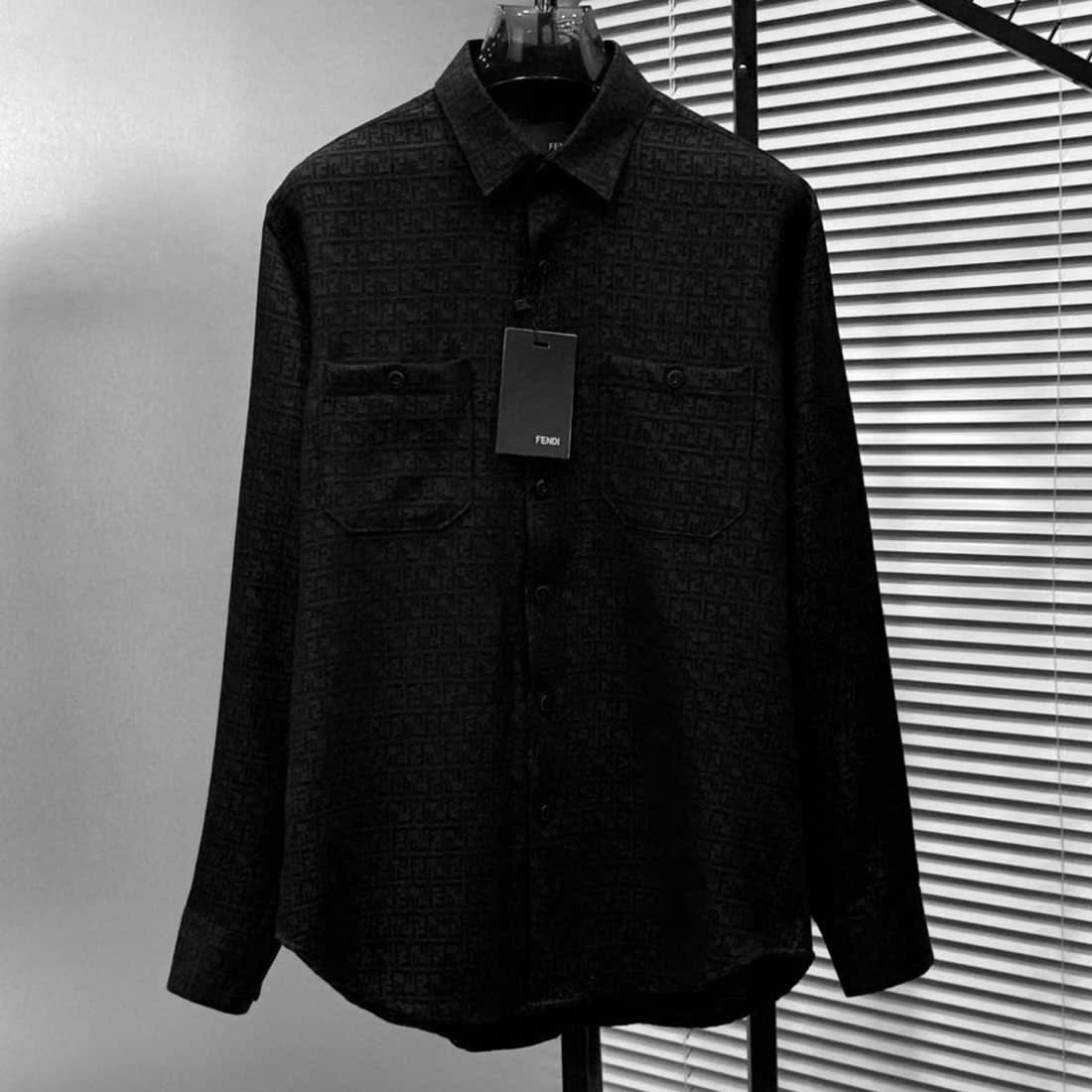 Fendi Black Premium Quality Shirt-0