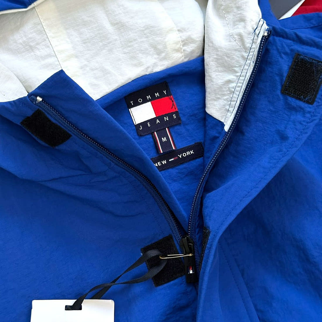 Tommy Hilfiger Blue Premium Quality Zipper-4