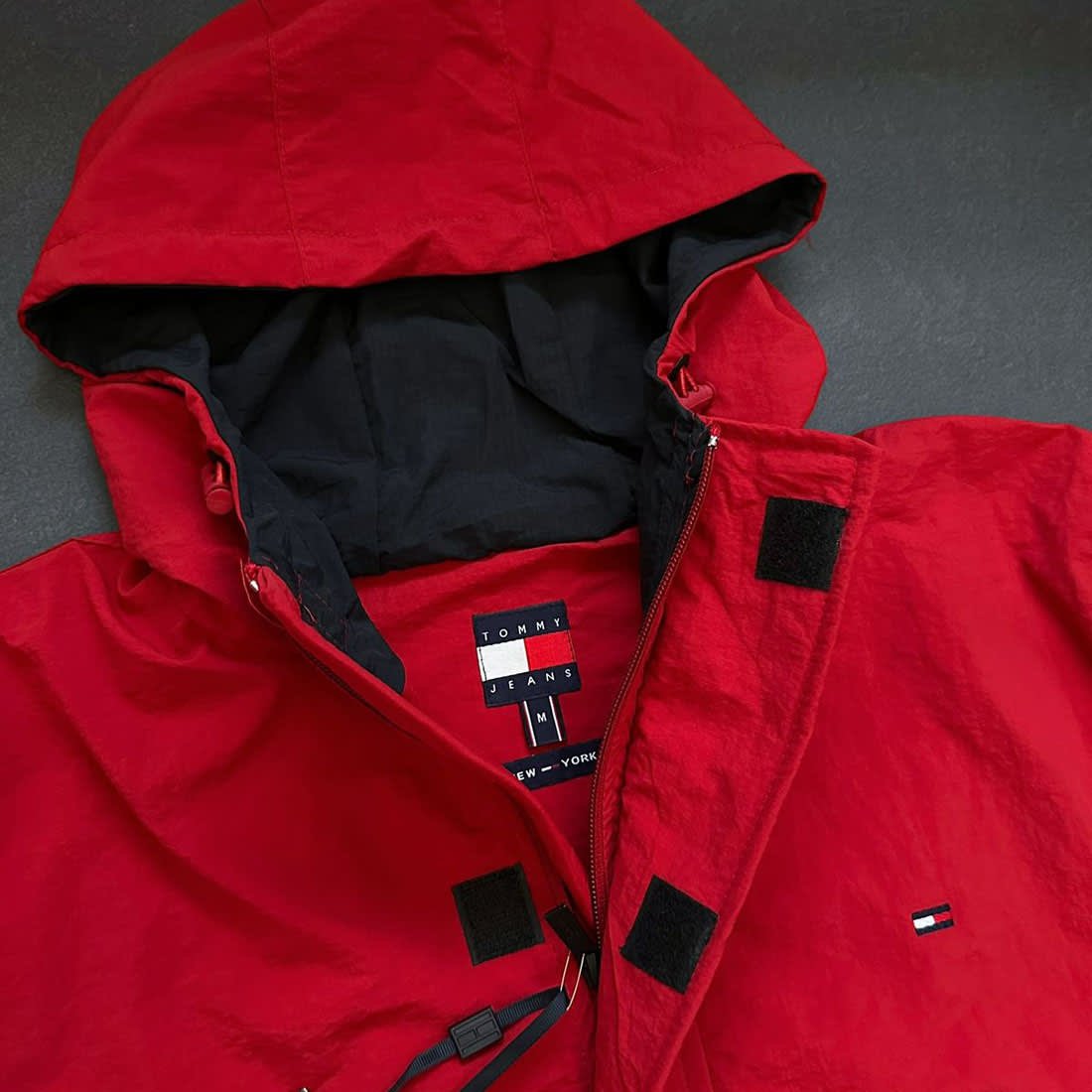 Tommy Hilfiger Red Premium Quality Zipper-2